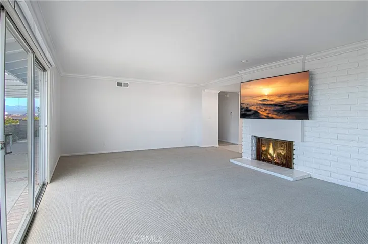 Living room with views