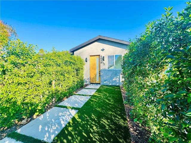 Private front entrance