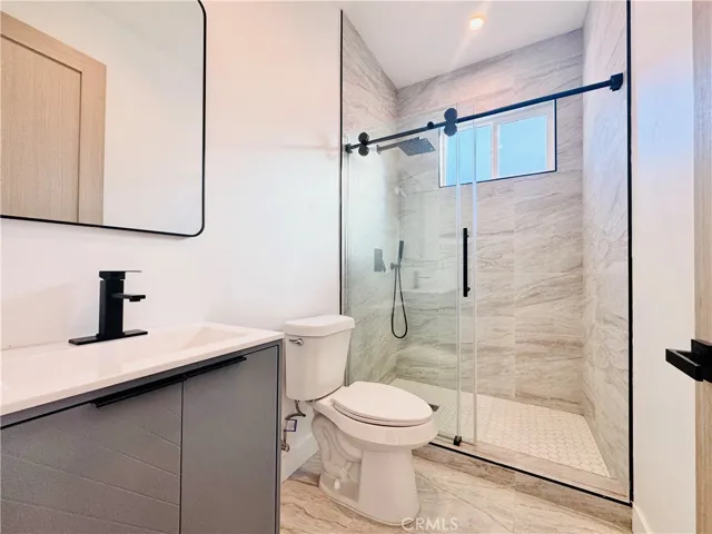 Bathroom with walk-in shower