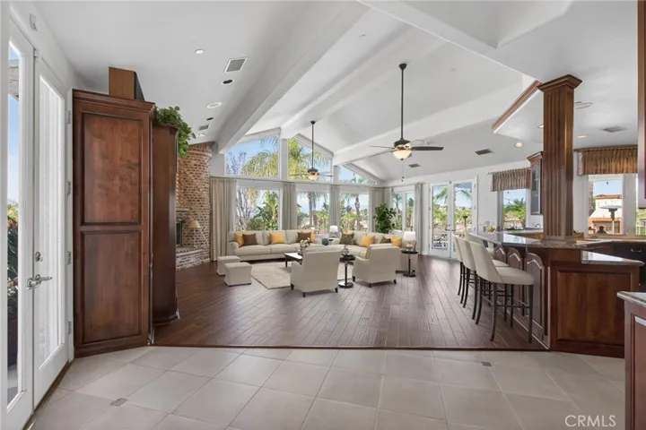 Digitially altered to demonstrate the space furnished.  Vacant space photo provided adjacent hereto.