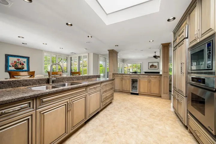 Kitchen Looking into Living/Dining Area