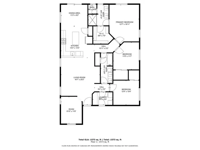 426 E Orchard St Floor Plan 2D