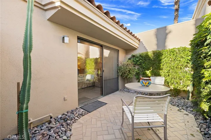 Patio off primary bedroom