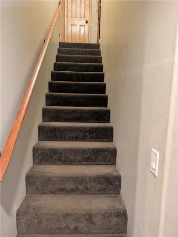Carpeted Stairs