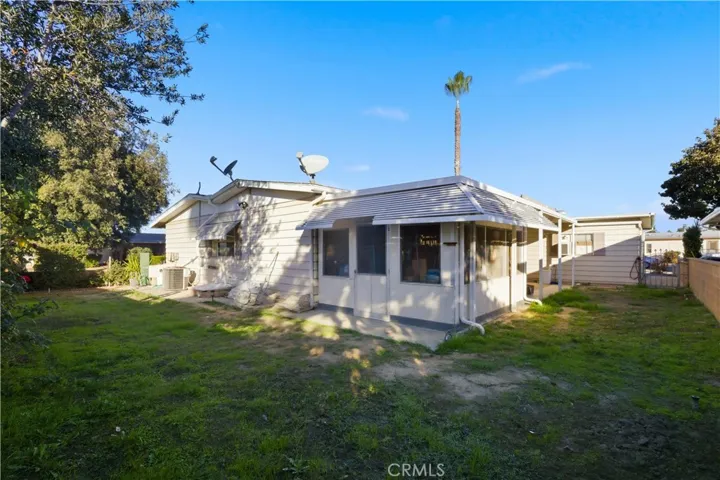 Backyard and extra storage shed
