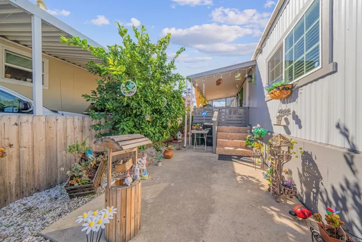 Front side Entry; Fruit Tree