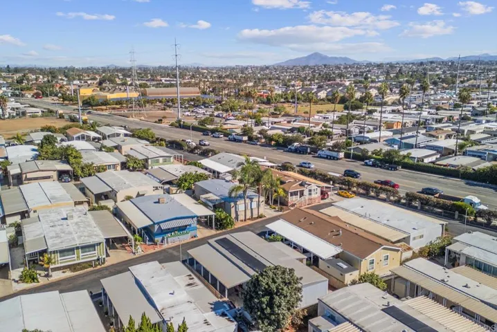 Drone pic over looking Chula Vista from home