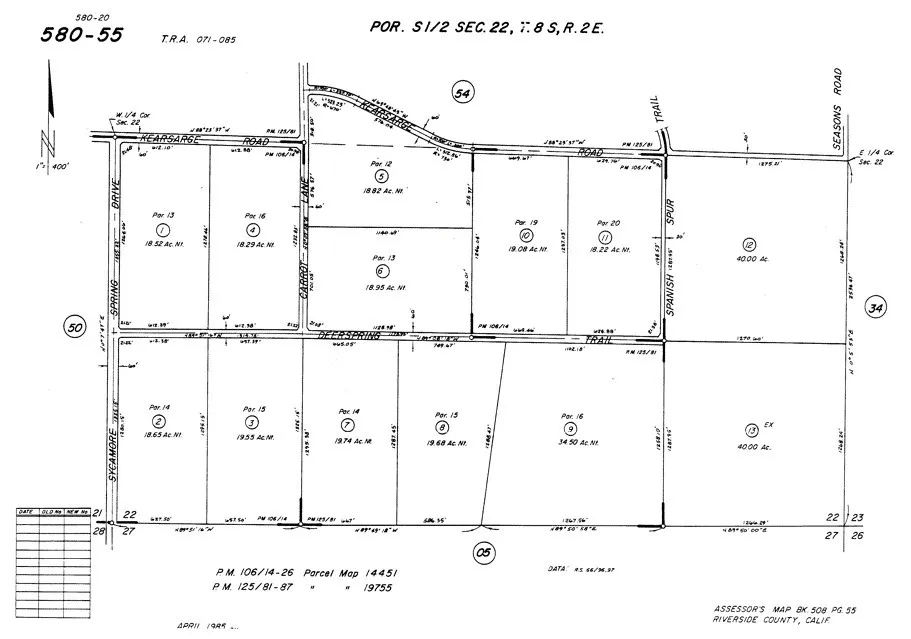 Parcel Map