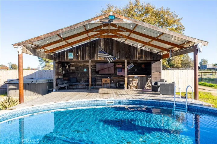 Swimming Pool and Covered Entertainment Area