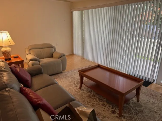 View of Living Space and Balcony