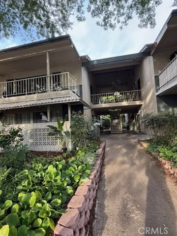 Front of Home.  It is on the second floor.