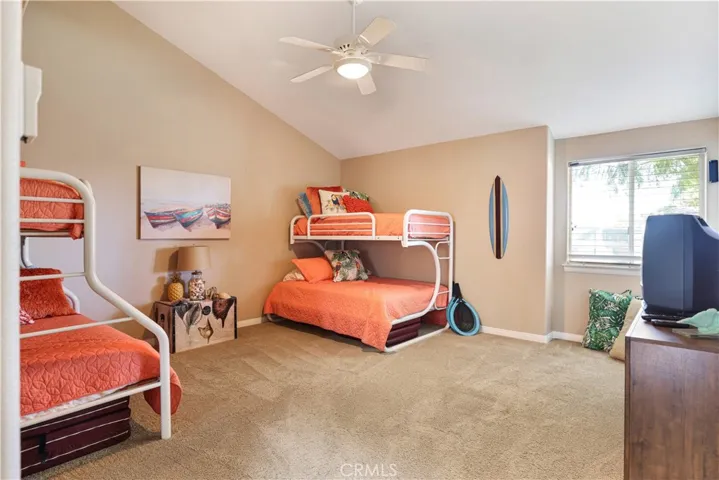 Twin Bunkbeds in Bedroom 1 of Wing 2
