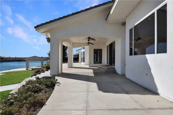 One of Two Covered Areas