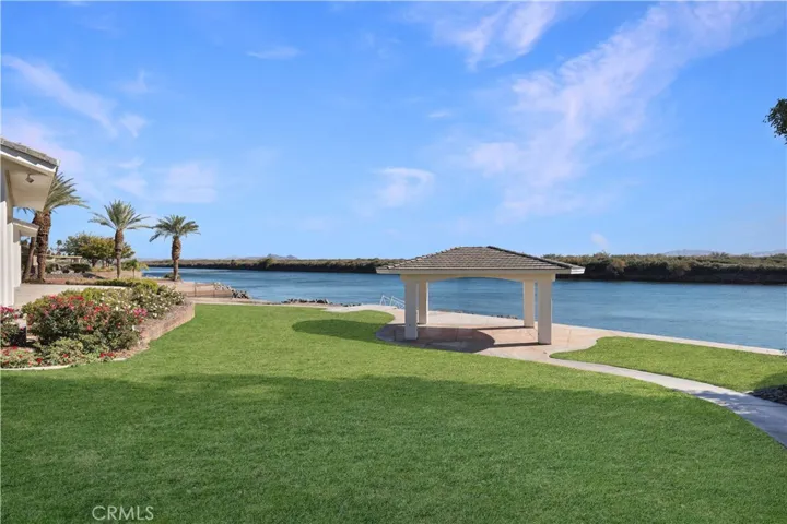 Expansive Lawn with Gazebo