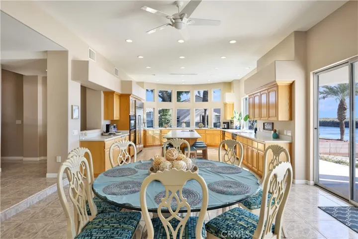 Nook Open to Kitchen and Family Room