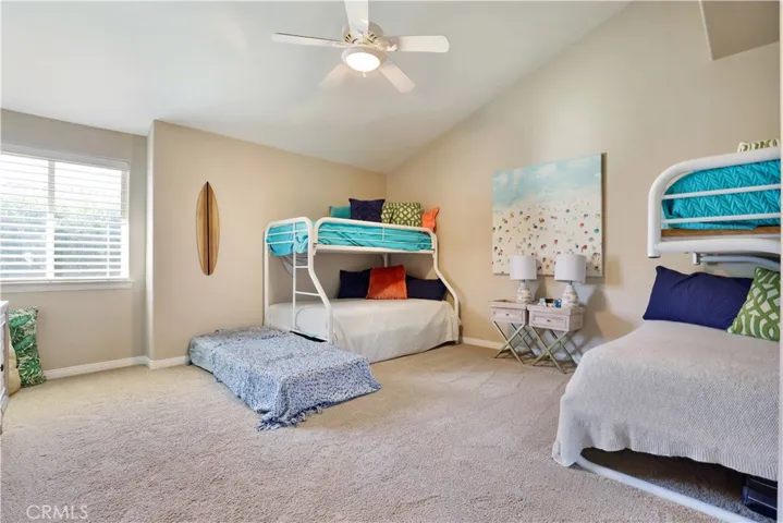 Twin Bunkbeds in Bedroom 1 of Wing 1