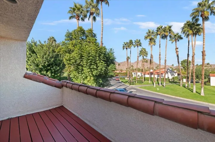 Balcony off Bedroom