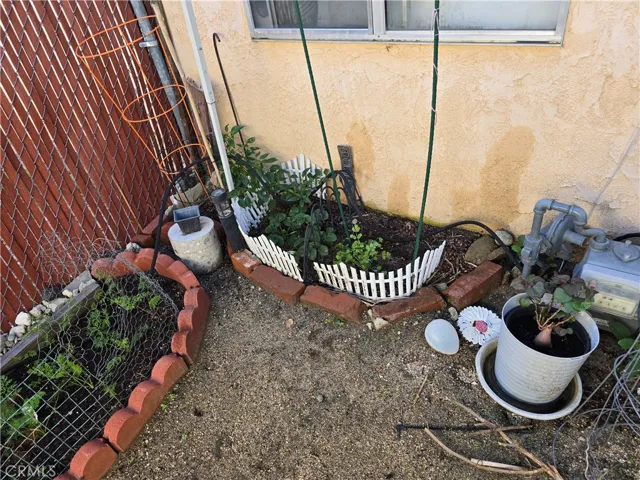 Garden area