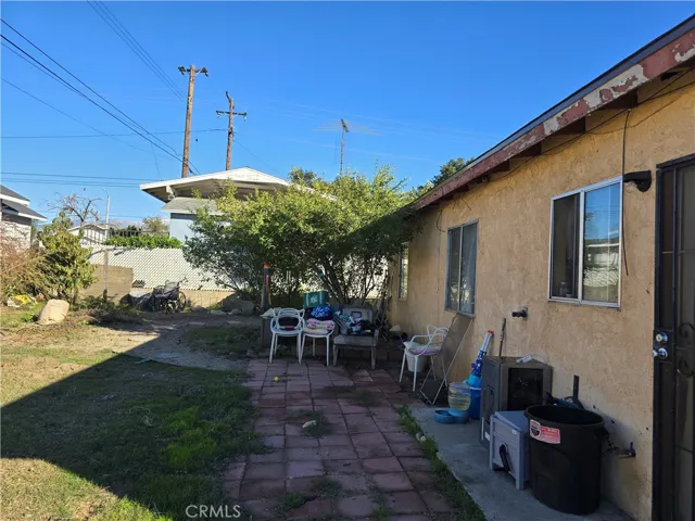 Back of the house