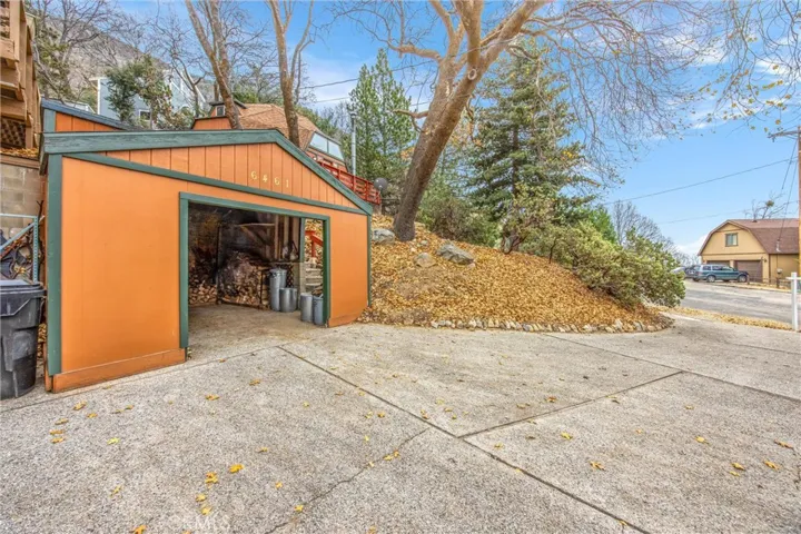 Enclosed carport