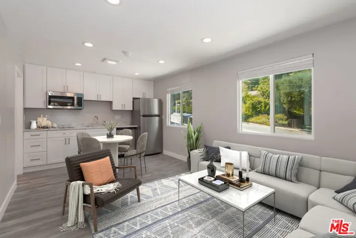 Virtually Staged Kitchen/Dinin