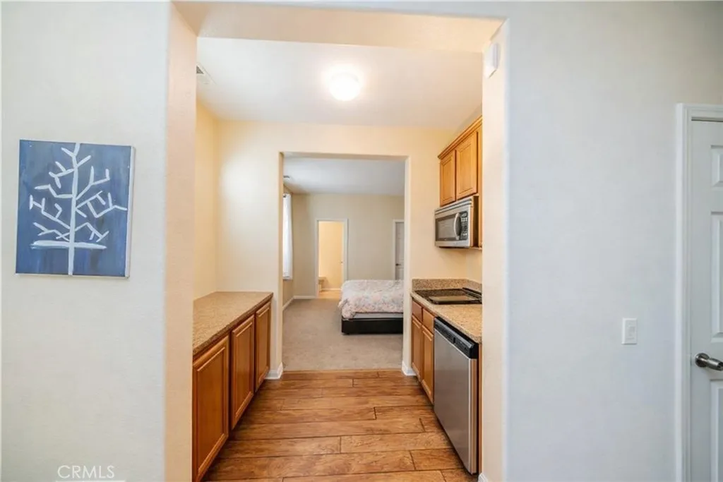 Next-Gen Suite Kitchenette Mini Fridge, Microwave, Electric stove top.