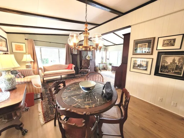 Dining Area and Living Room