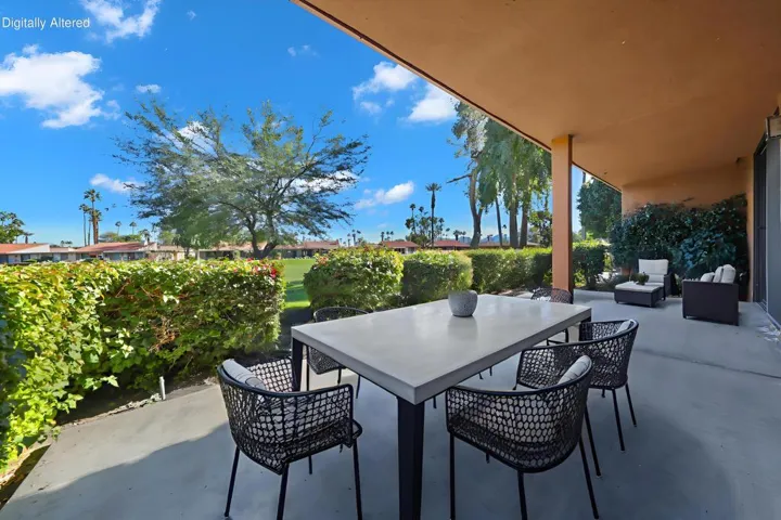 REAR PATIO VIEW