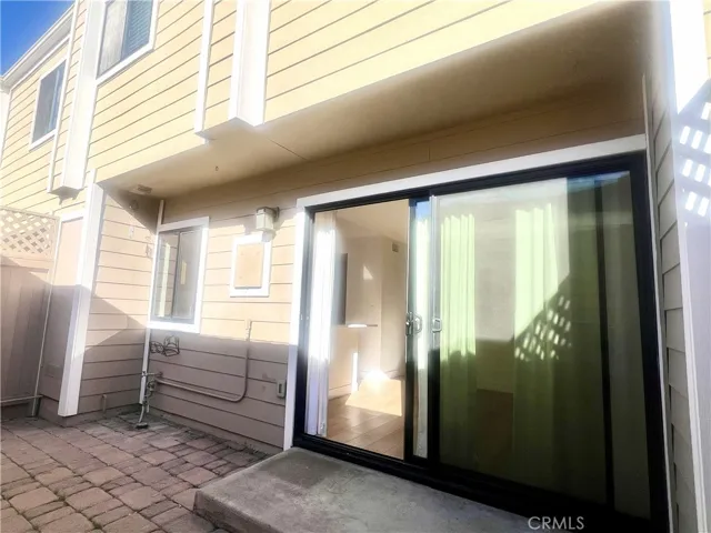 Sliding patio door to the Kitchen / Dining area.