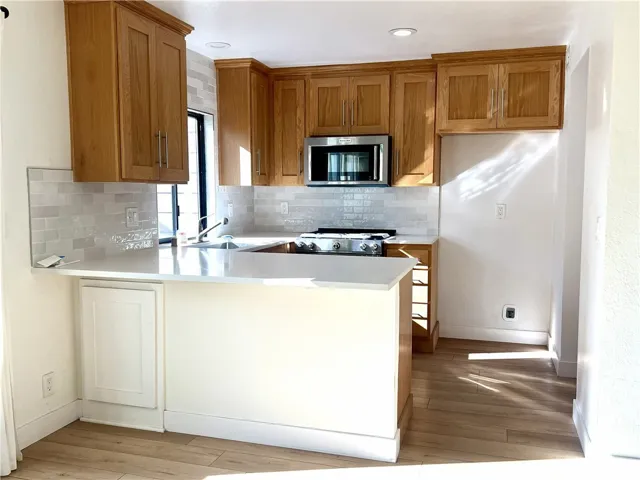 Breakfast Bar/Counter with Cabinet Underneath