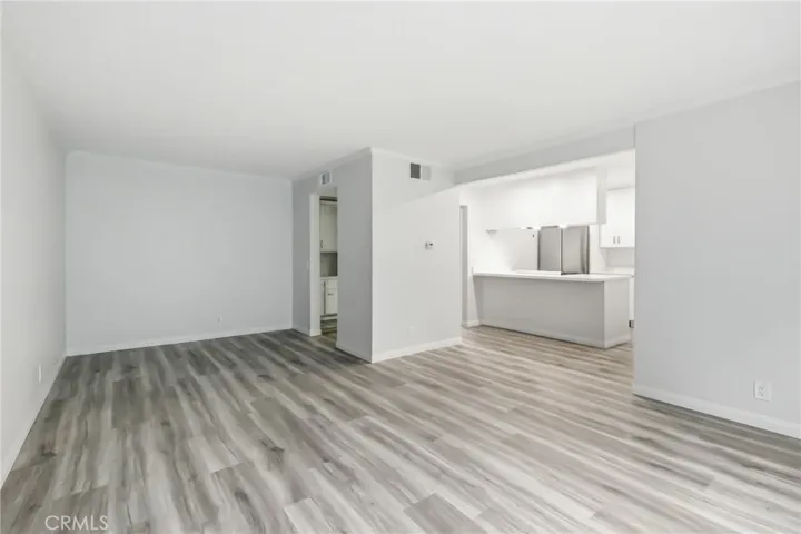 Another View of bedroom and living area