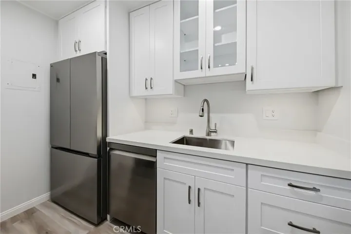 Brand new refrigerator and dishwasher.