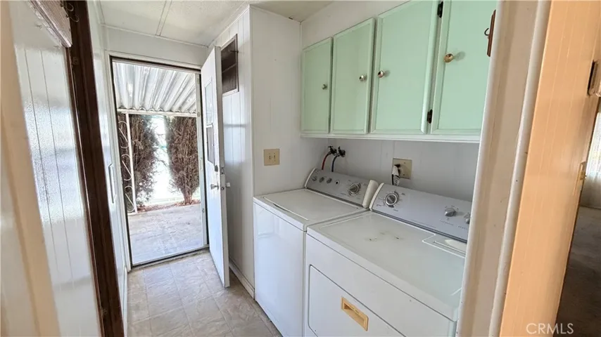 Laundry area