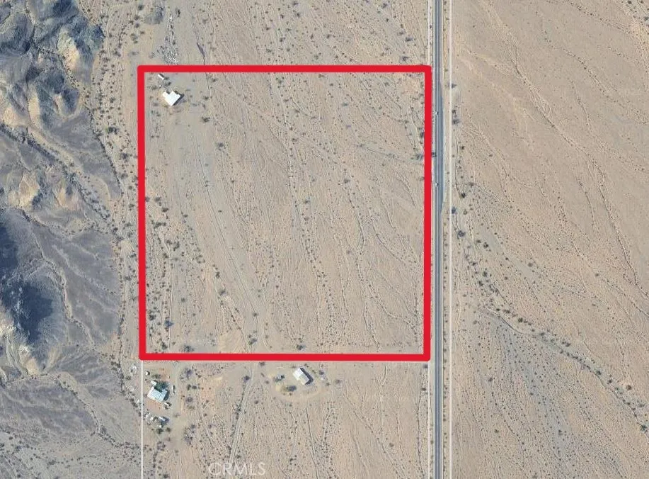 Aerial view of property