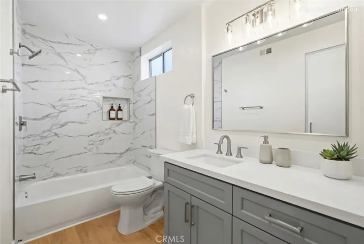 Virtual Staged Primary Bathroom #1