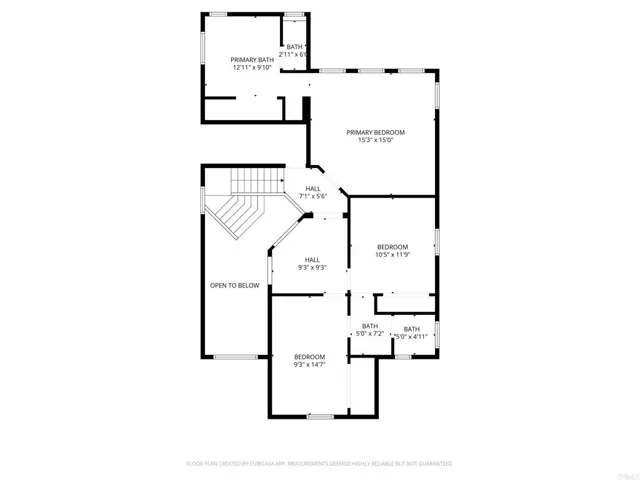 2nd Level Floor Plan