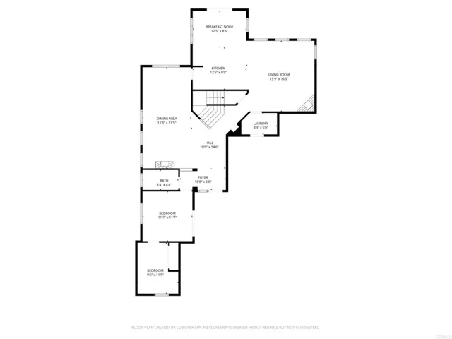 1st Story Floor Plan