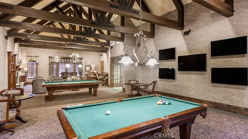 Billiards Room Clubhouse