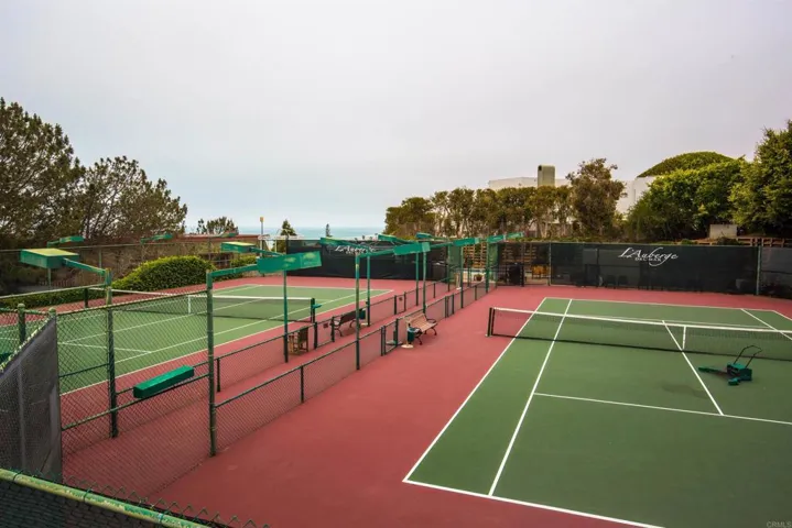 Two Tennis Courts