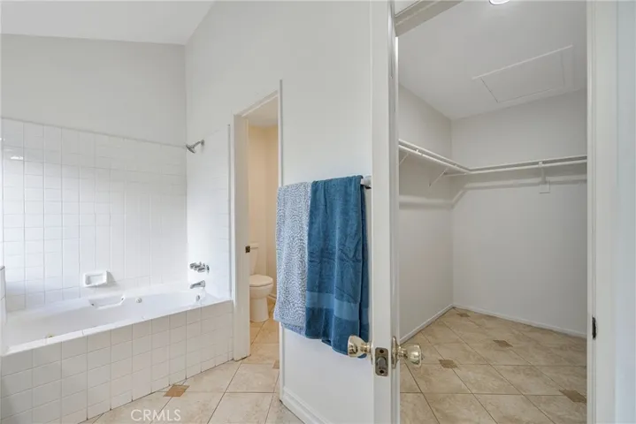 Large Walk- In Closet adjacent to primary Bath