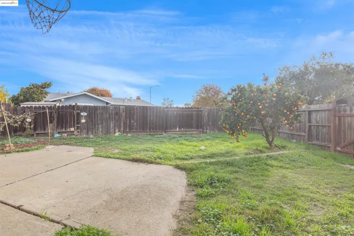 View of fenced​​‌​​​​‌​​‌‌​​‌​​​‌‌​​​‌​​‌‌​​‌‌​​‌‌​​​​ backyard