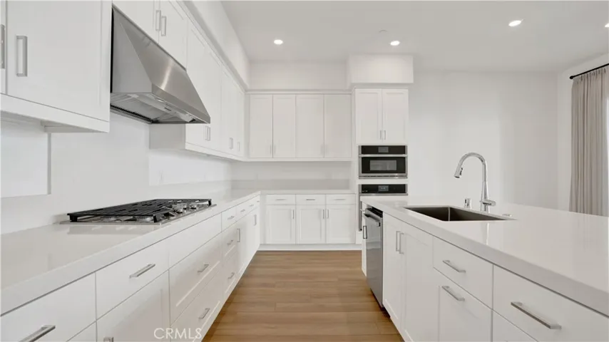 Kitchen is brand new.  Stainless steel appliances.  Quartz coutertop!
