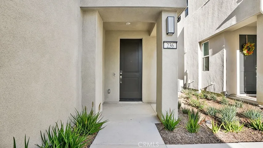 Good to be home.  Front door to the entry of the property.