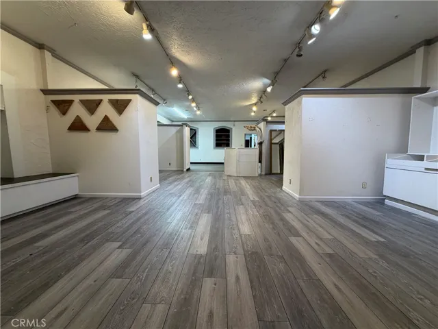 Vacant space prior to occupancy