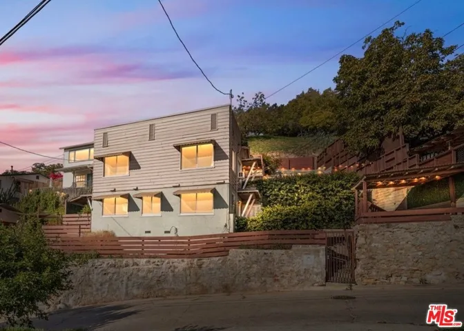 Twilight View of Property