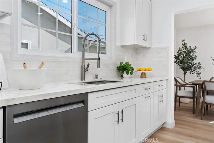 Stainless steel dishwasher and custom sink~