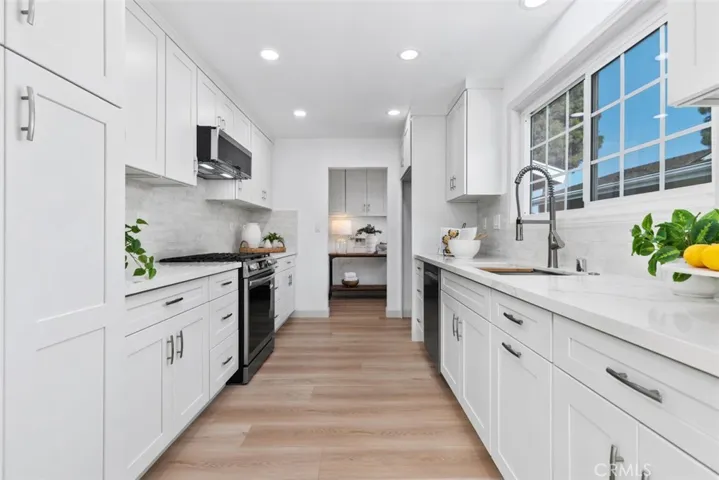 Custom cabinetry with Quartz countertops