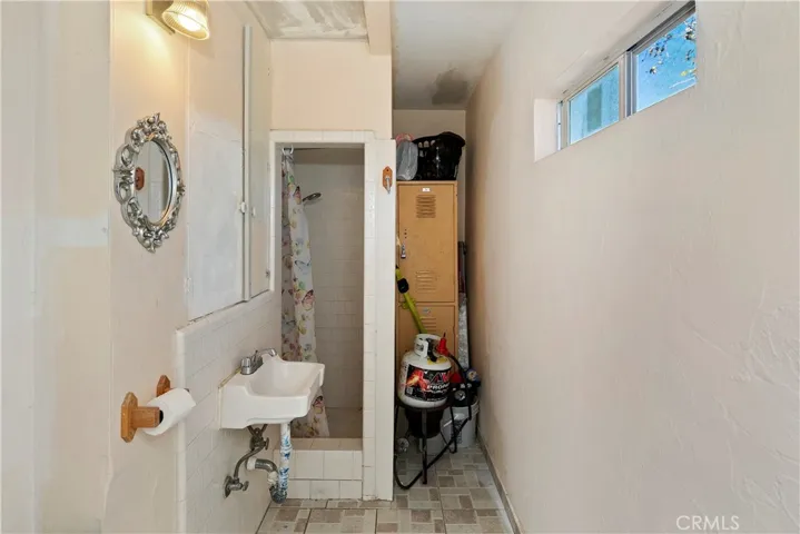 Small bathroom in Laundry