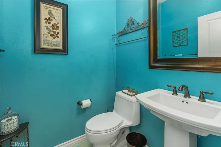 Downstairs powder bath