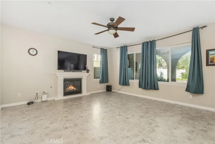 Great Room with large gas fireplace